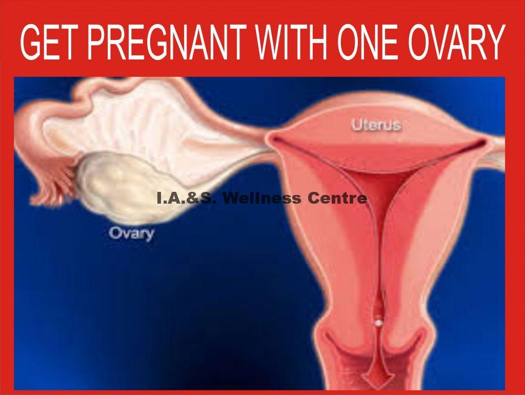 IS IT POSSIBLE TO GET PREGNANT WITH ONE OVARY?